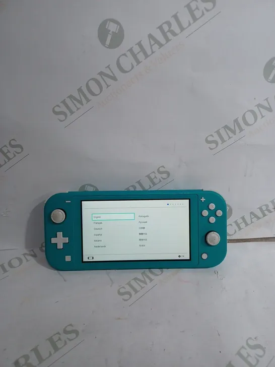 NINTENDO SWITCH LITE IN CYAN