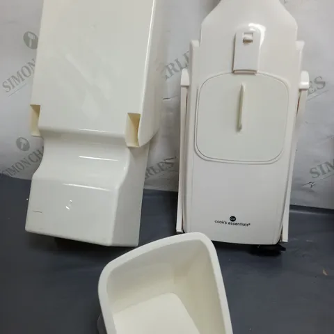 BOXED COOK'S ESSENTIALS VERTICAL MANDOLINE - WHITE