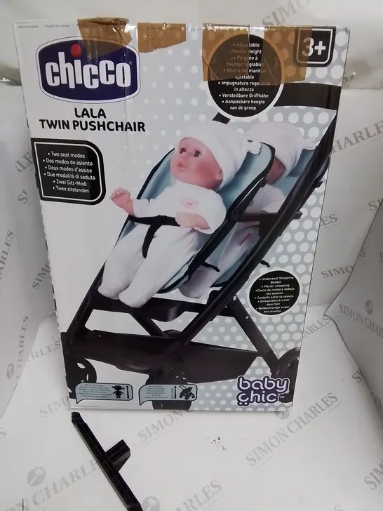 CHICCO LALA TWIN PUSHCHAIR