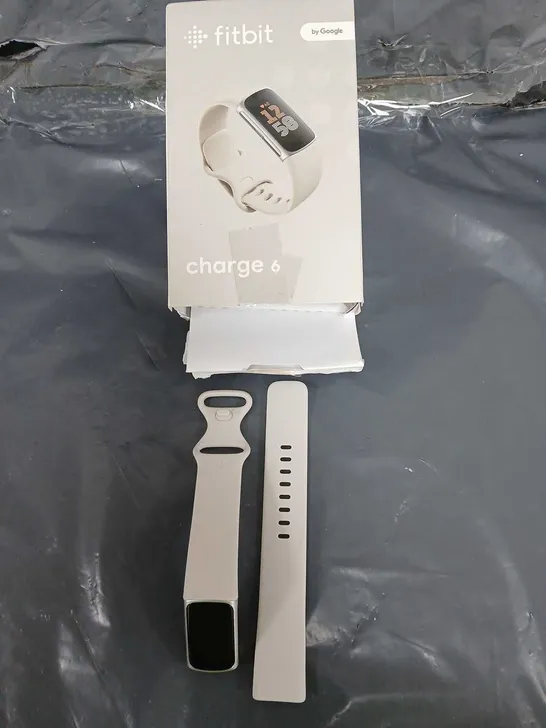 FITBIT CHARGE 6 SOFT WHITE SMART WATCH