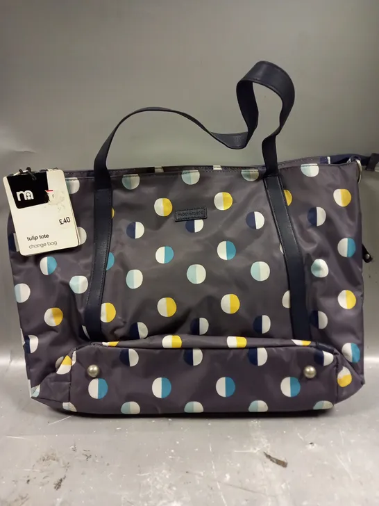 MOTHERCARE TULIP TOTE CHANGE BAG 