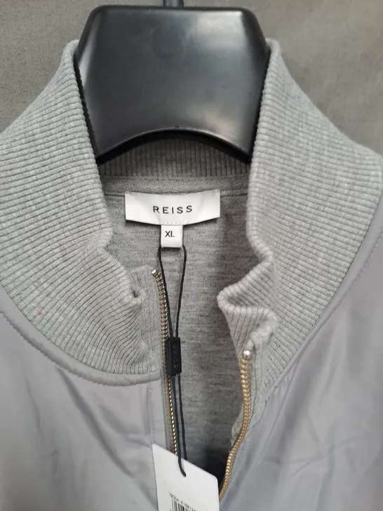 REISS SOFT GREY JACKET SIZE XL