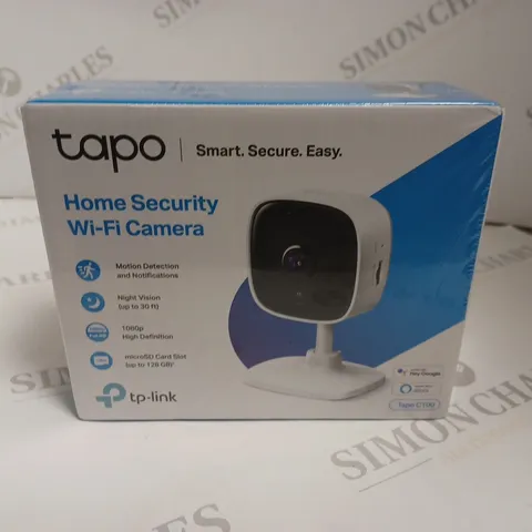 SEALED TAPO HOME SECURITY WI-FI CAMERA