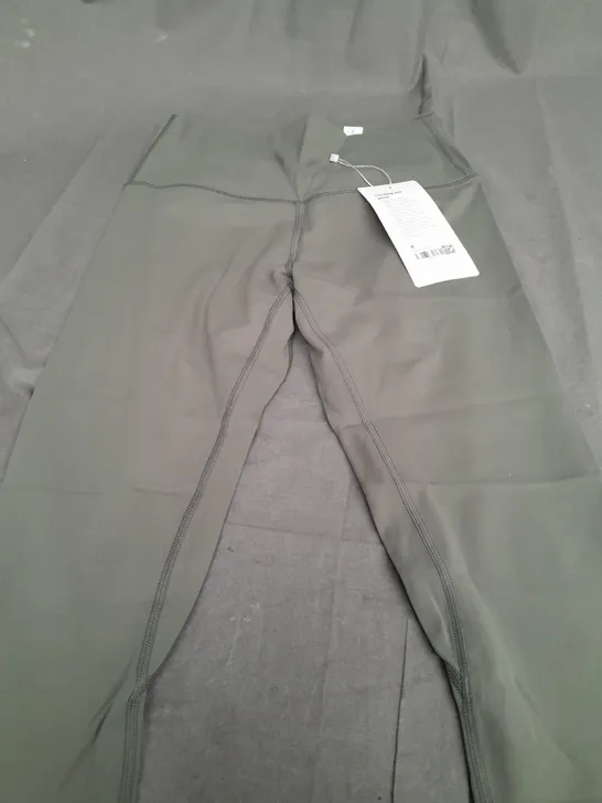 LULULEMON KHAKI LEGGINGS - SIZE 8