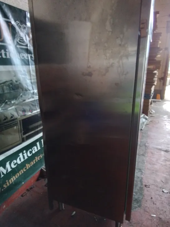 COMMERCIAL 1-DOOR STAINLESS FOOD FREEZER/CHILLER UNIT