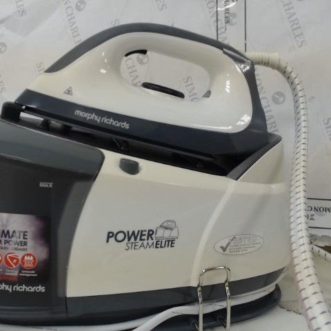 MORPHY RICHARDS POWER STEAM ELITE STEAM GENERATOR IRON 332007 GREY 