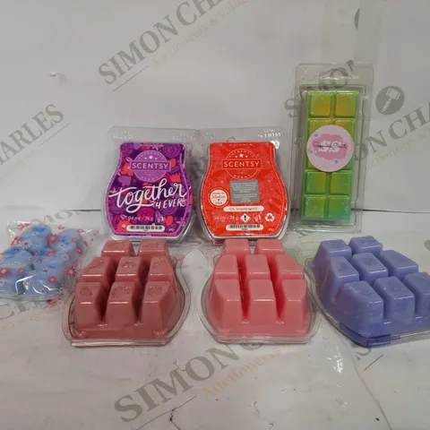 LOT TO CONTAIN 7 X ASSORTED PACKS OF WAX MELTS 