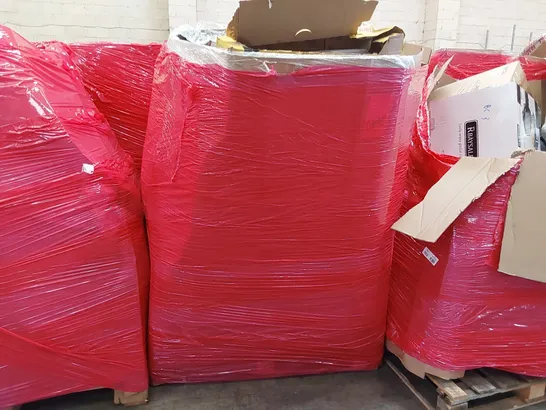 PALLET OF ASSORTED CONSUMER PRODUCTS TO INCLUDE: OFFICE CHAIR, AIR COOLER, PRESSURE WASHER ECT