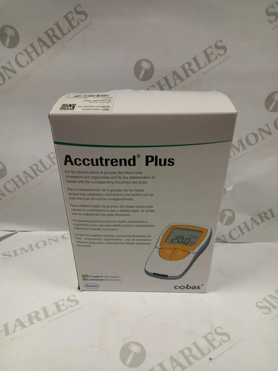 BOXED ACCUTREND PLUS SELF TESTING METER 