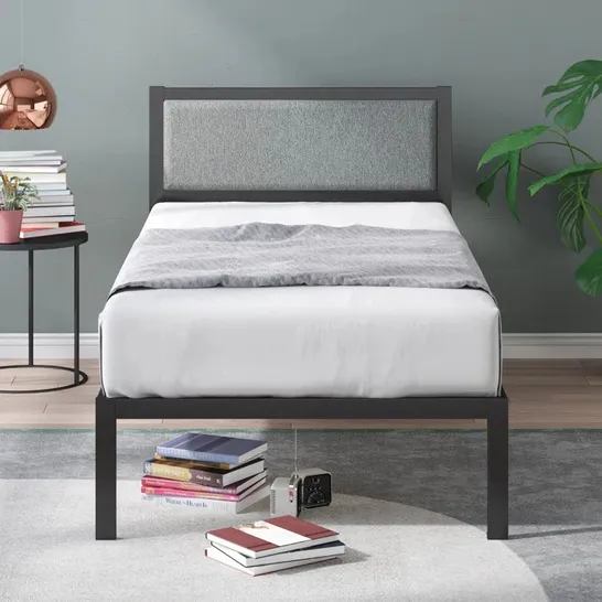 BOXED ARLEDGE UPHOLSTERED BED SINGLE (1 BOX)