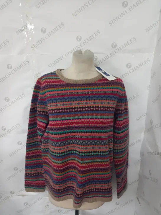 SEASALT CORNWALL PERCELLA COVE JUMPER SIZE 10