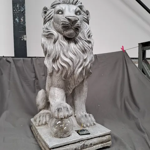 MY GARDEN STORIES LION STATUE