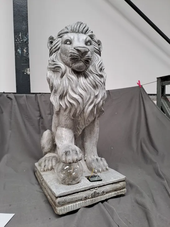 MY GARDEN STORIES LION STATUE