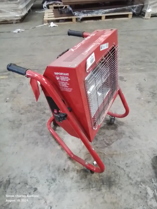  CLARKE HEAT DEVIL LARGE INDUSTRIAL PORTABLE HEATER