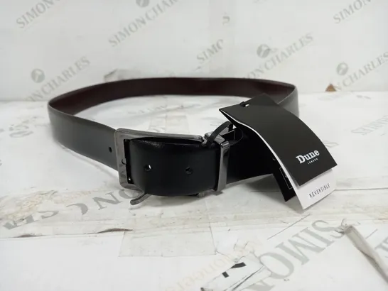 DUNE REVERSIBLE BROWN & BLACK BELT 