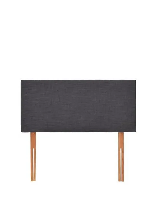 BOXED BEESTON DOUBLE HEADBOARD IN GREY (1 BOX) RRP £75