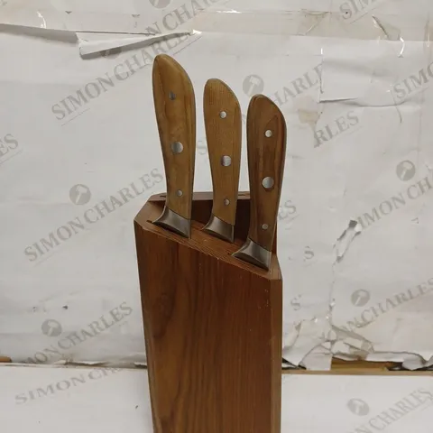 RICHARDSON SHEFFIELD R09500K511K20 SCANDI KITCHEN KNIFE BLOCK