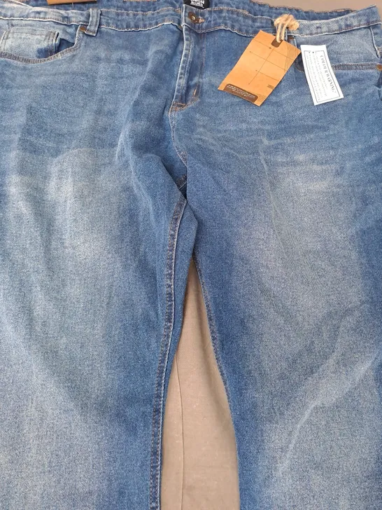 UNION BLUES STRAIGHT LEG JEANS IN BLUE SIZE W48/L33