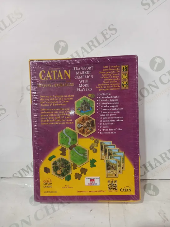 SETTLERS OF CATAN TRADERS & BARBARIANS EXTENSION