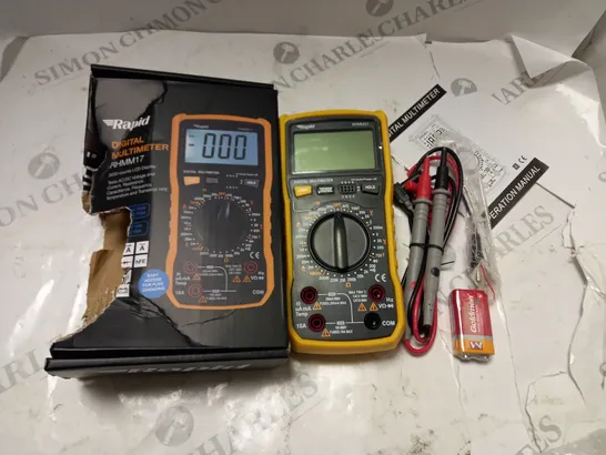 RAPID DIGITAL MULTIMETER RHMM17