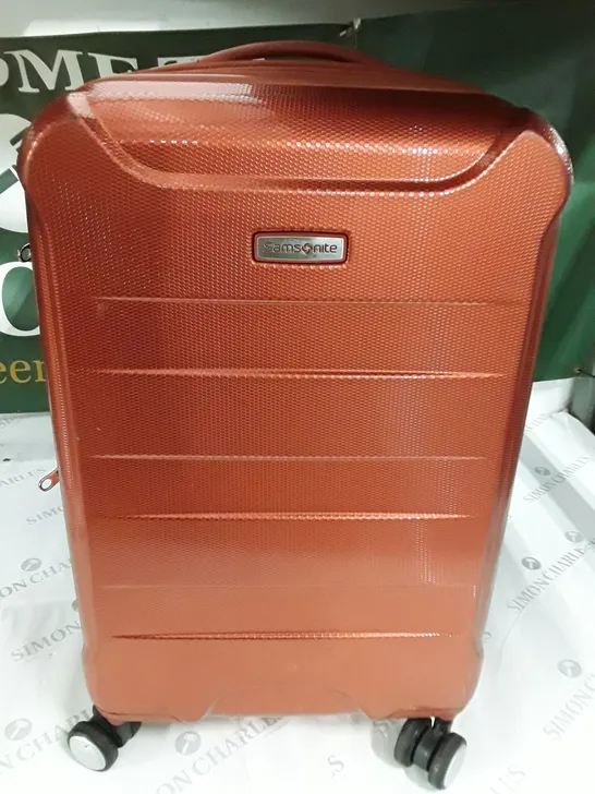 SAMSONITE ORANGE HARD SHELLED CASE