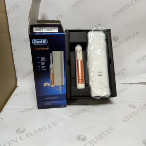 ORAL-B GENIUS X ROSE GOLD ELECTRIC TOOTHBRUSH