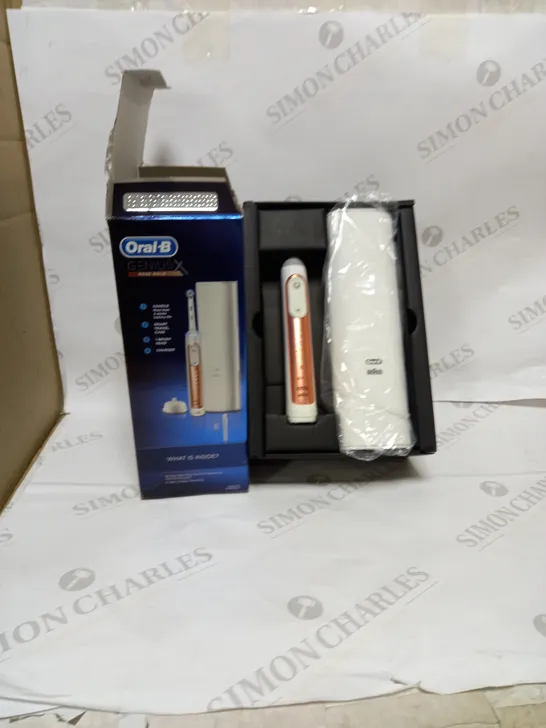 ORAL-B GENIUS X ROSE GOLD ELECTRIC TOOTHBRUSH