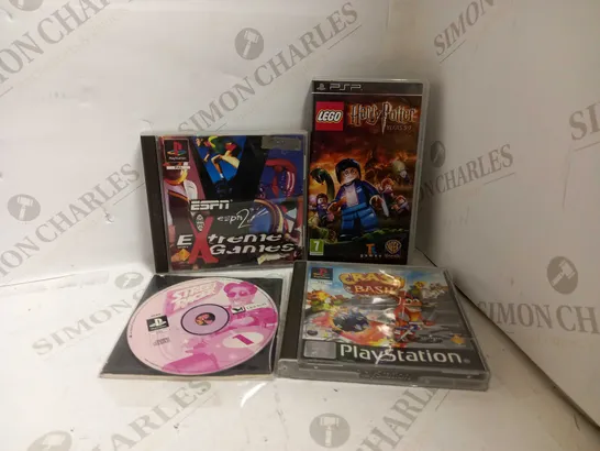 LOT OF 4 PLAYSTATION GAMES