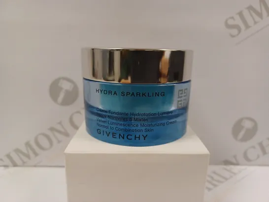 GIVENCHY HYDRA SPARKLING VELVET LUMINESCENCE MOISTURIZING CREAM 50ML TESTER 