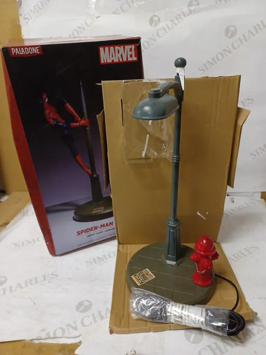 MARVEL SPIDER-MAN LAMP 