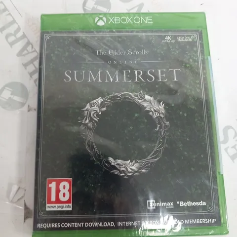 X BOX ONE THE ELDER SCROLLS ONLINE SUMMERSET