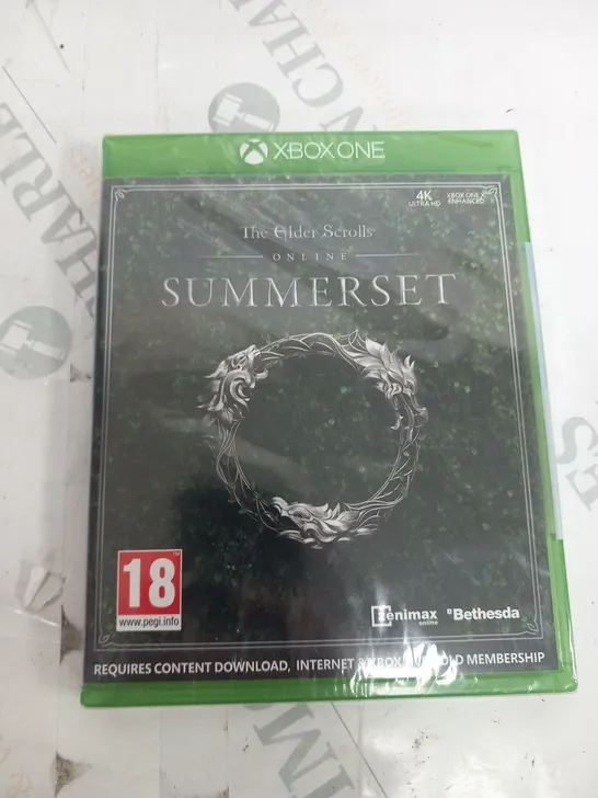 X BOX ONE THE ELDER SCROLLS ONLINE SUMMERSET