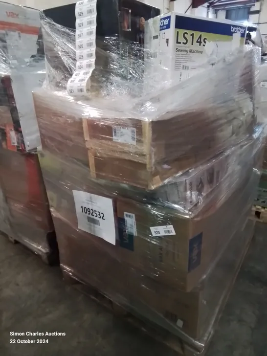 PALLET OF APPROXIMATELY 33 UNPROCESSED RAW RETURN HOUSEHOLD AND ELECTRICAL GOODS TO INCLUDE;