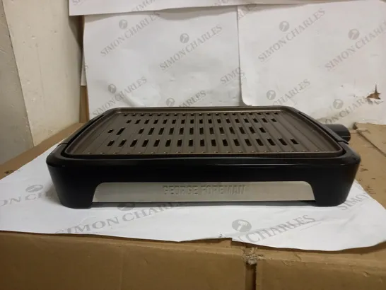 GEORGE FOREMAN SMOKELESS ELECTRIC GRILL