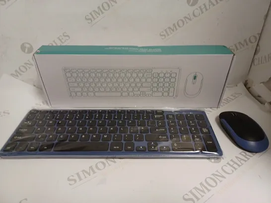 BOXED AMANTO WIRELESS KEYBOARD & MOUSE COMBO KIT 