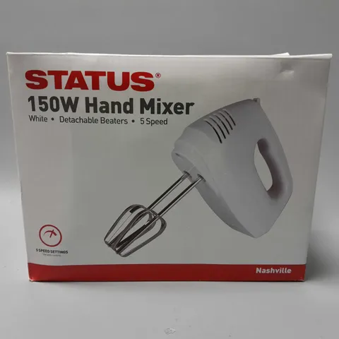 BOXED STATUS 150W HAND MIXER