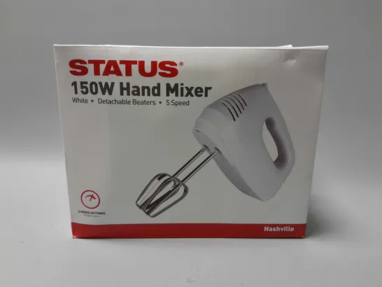 BOXED STATUS 150W HAND MIXER