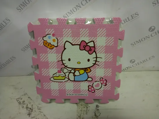 SEALED HELLO KITTY FLOOR MAT 9-PACK - APPROX 30X30CM TILES