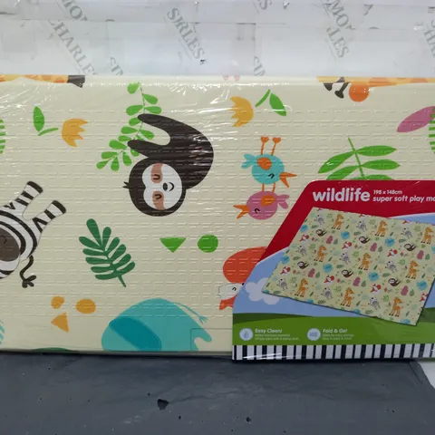 SEALED WILDLIFE SUPER SOFT PLAY MAT (198x148cm)