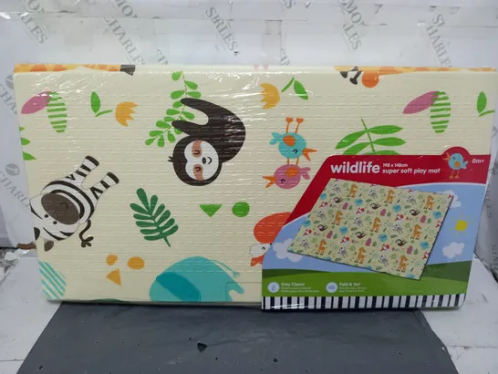 SEALED WILDLIFE SUPER SOFT PLAY MAT (198x148cm)