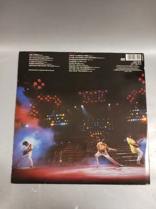 QUEEN LIVE MAGIC VINYL 