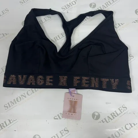 SAVAGE FENTY BRALETTE IN BLACK SIZE 2X