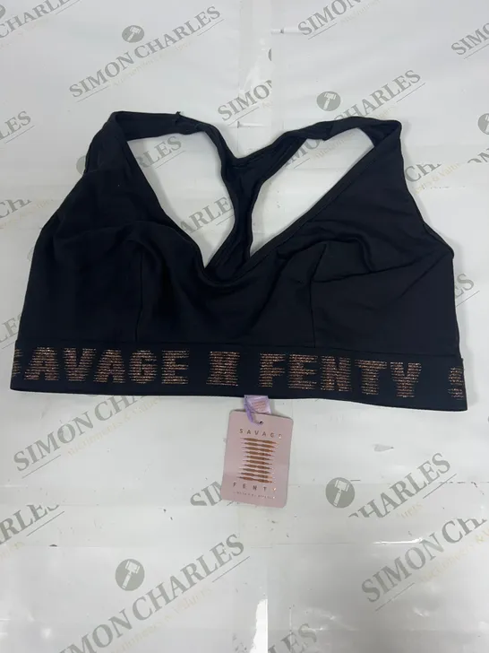 SAVAGE FENTY BRALETTE IN BLACK SIZE 2X