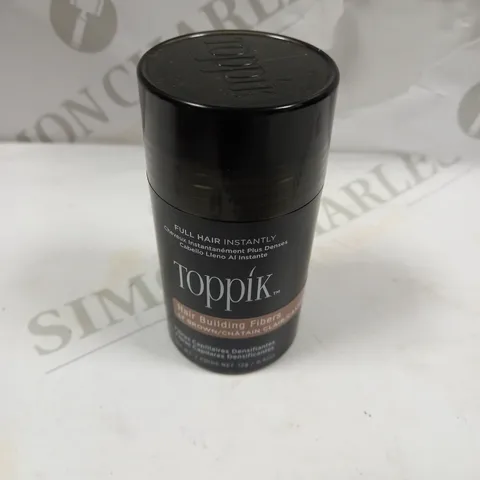 BOX OF TOPPIK HAIR BUILDING LIGHT BROWN FIBERS (12G)