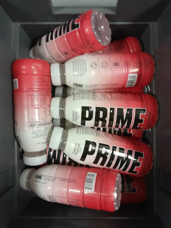 11 X PRIME 500ML HYDRATION DRINKS - CHERRY FREEZE - COLLECTION ONLY 