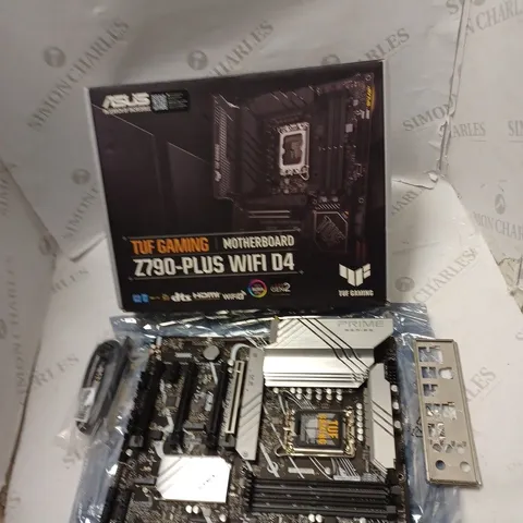 BOXED ASUS TUF GAMING Z790-PLUS WIFI D4 MOTHERBOARD WITH BACKPLATE