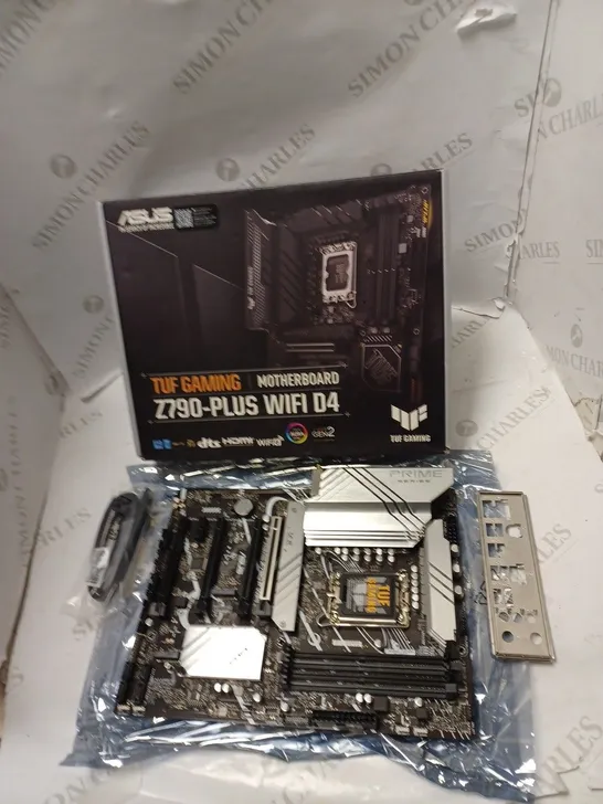 BOXED ASUS TUF GAMING Z790-PLUS WIFI D4 MOTHERBOARD WITH BACKPLATE