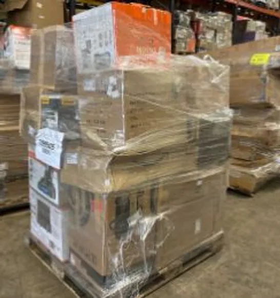 PALLET OF APPROXIMATELY 21 UNPROCESSED RAW RETURN HOUSEHOLD AND ELECTRICAL GOODS TO INCLUDE;