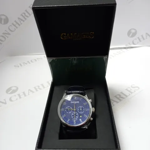 GAMAGES OF LONDON LIMITED EDITION HAND ASSEMBLED ENIGMATIC AUTOMATIC WATCH - STEEL