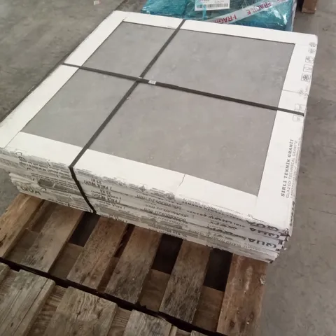 PALLET OF 10 VOGUE GREY 20MM EXTERNAL MATT PORCELAIN TILE 800×800M (6.4M²)